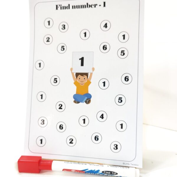 Number wipe and write