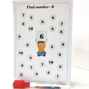 Number wipe and write