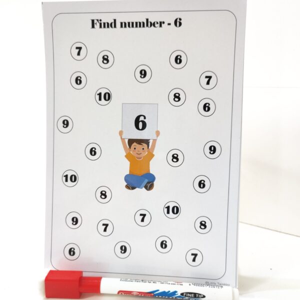 Number wipe and write