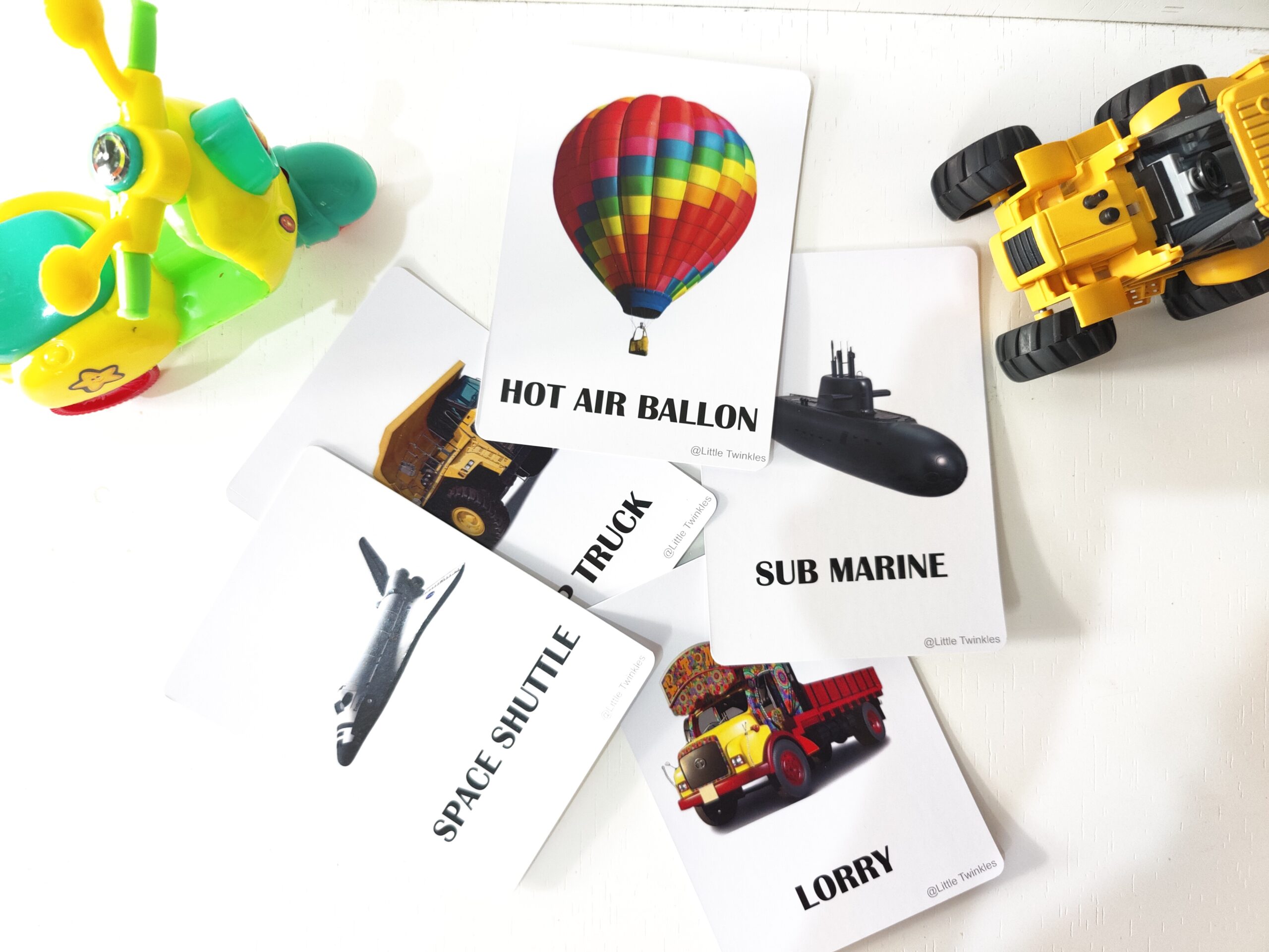 Transportation Flash cards - Image 2