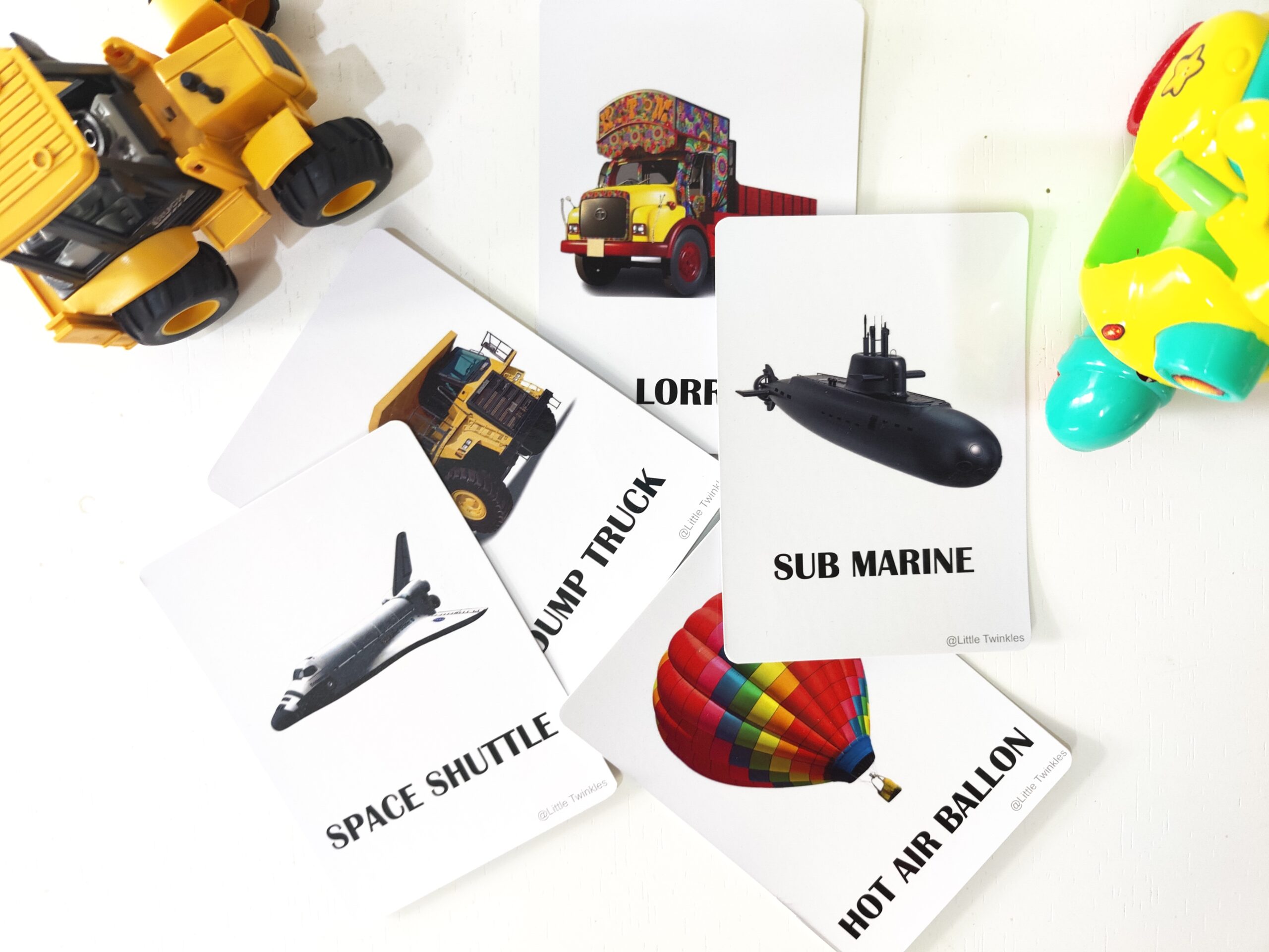 Transportation Flash cards - Image 4