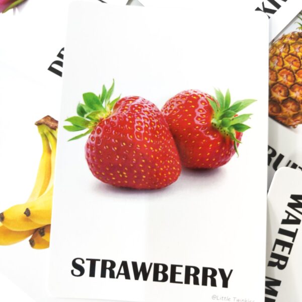 Fruits Flash cards