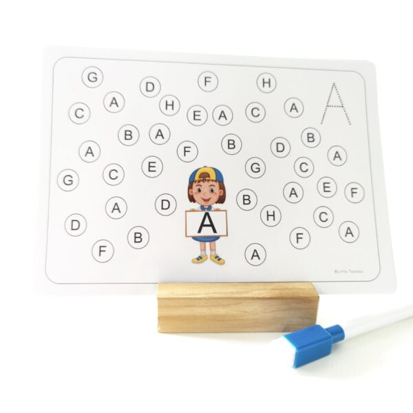 Alphabet Wipe and write
