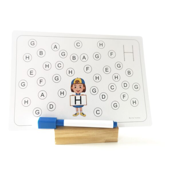 Alphabet Wipe and write