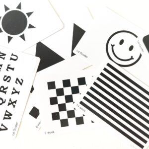 Black and white Flash cards (New born flash cards)