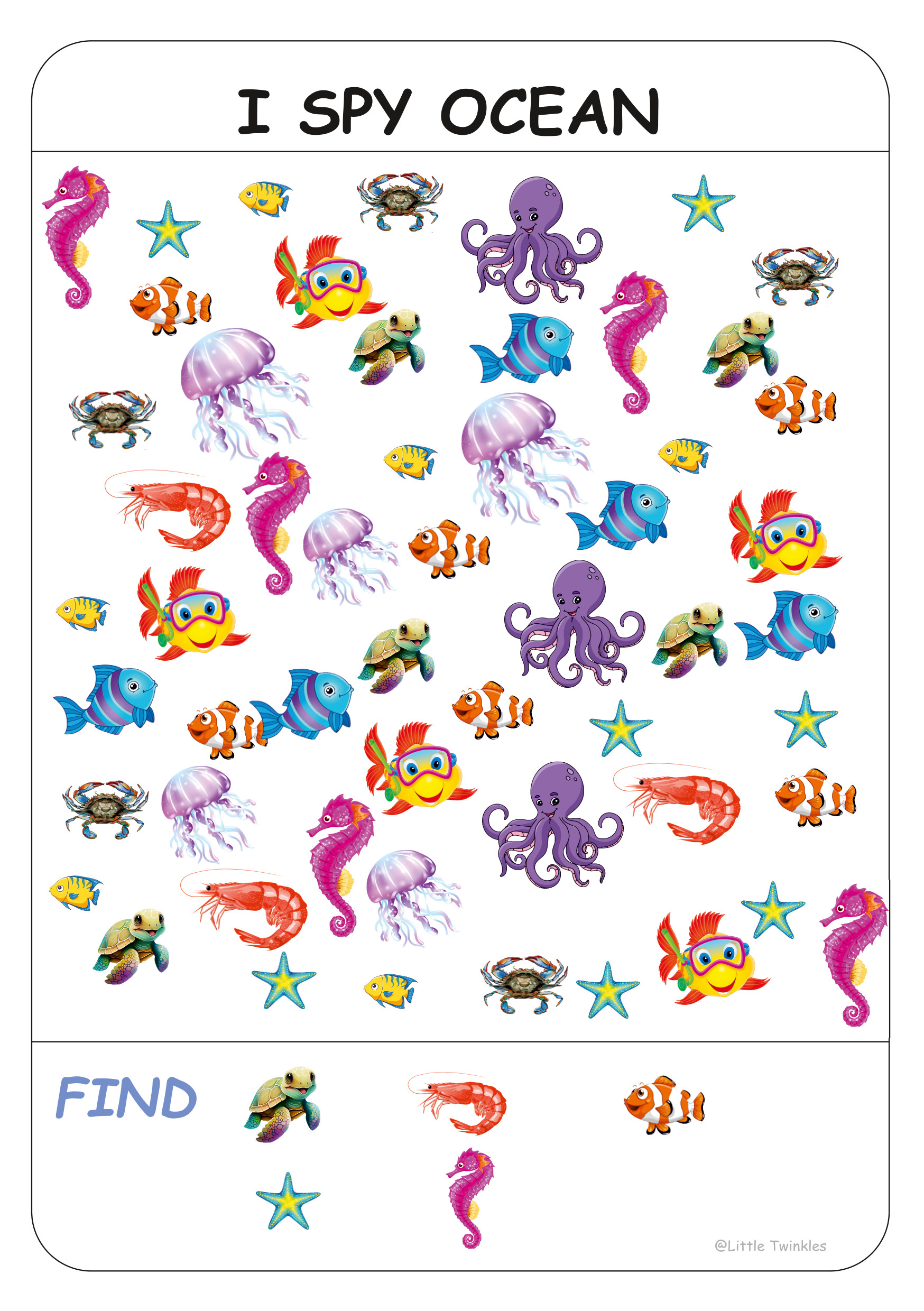 I Spy Sheet Littletwinkles in